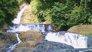 The Bangon Falls in Calbayog