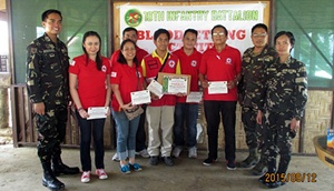 Red Cross bloodletting at 19IB