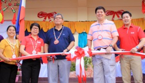 first disaster-resilient Little Red Schoolhouse in Tacloban
