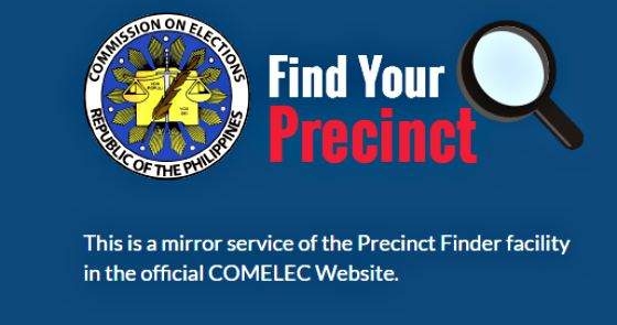 Comelec Precinct Finder