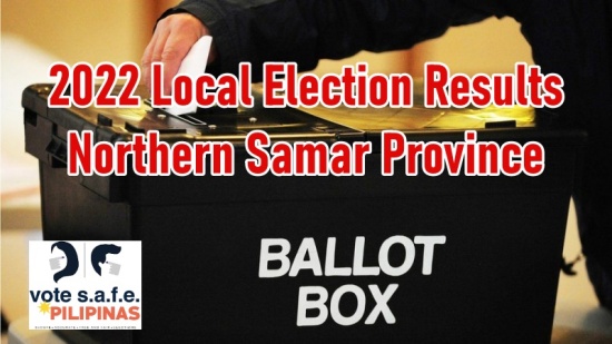 2022 Philippine Election Results - Northern Samar Province