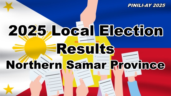 2025 Philippine Election Results - Northern Samar Province